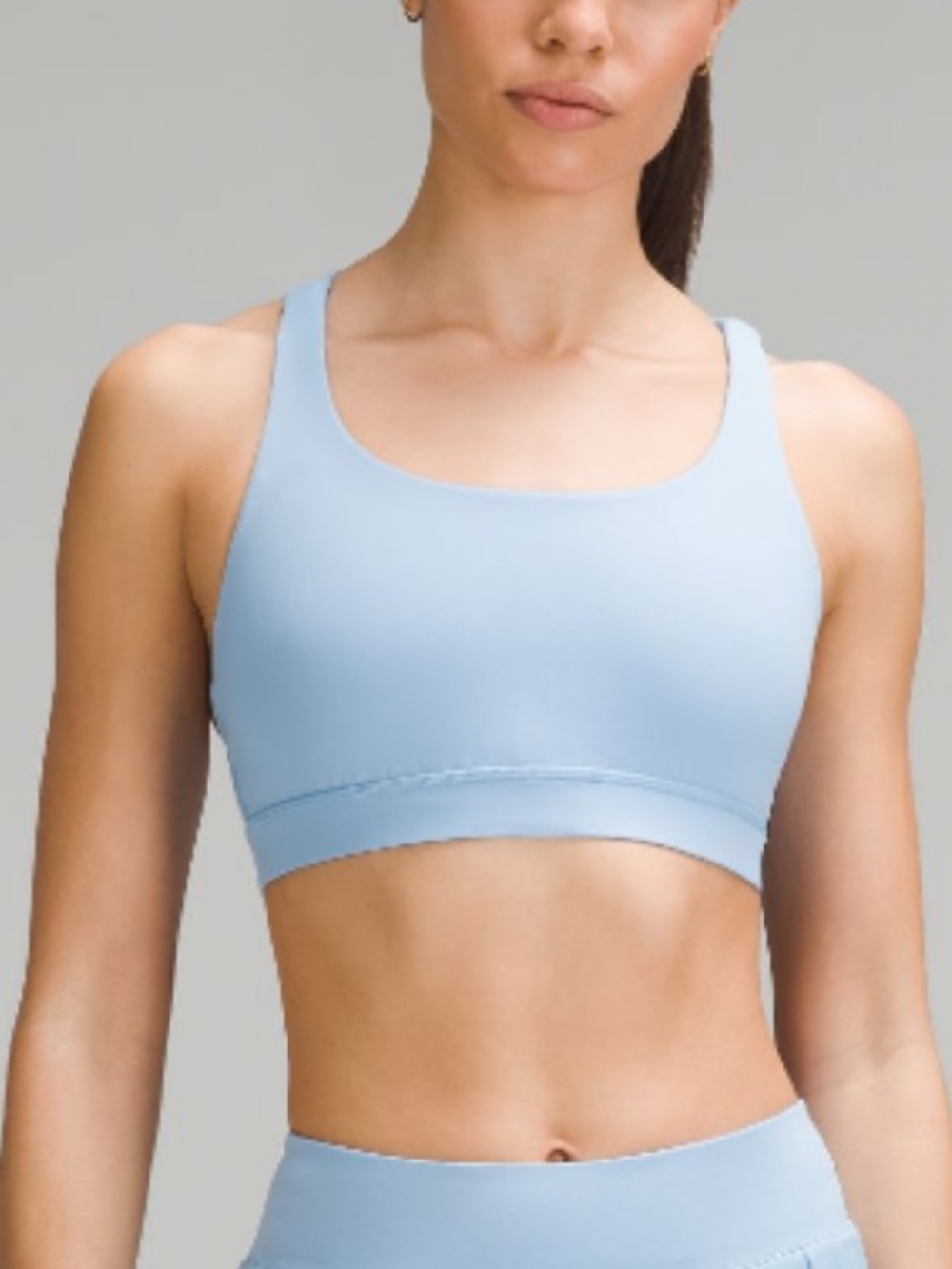 lululemon athletica 🍋 Light Blue Energy Sports Bra